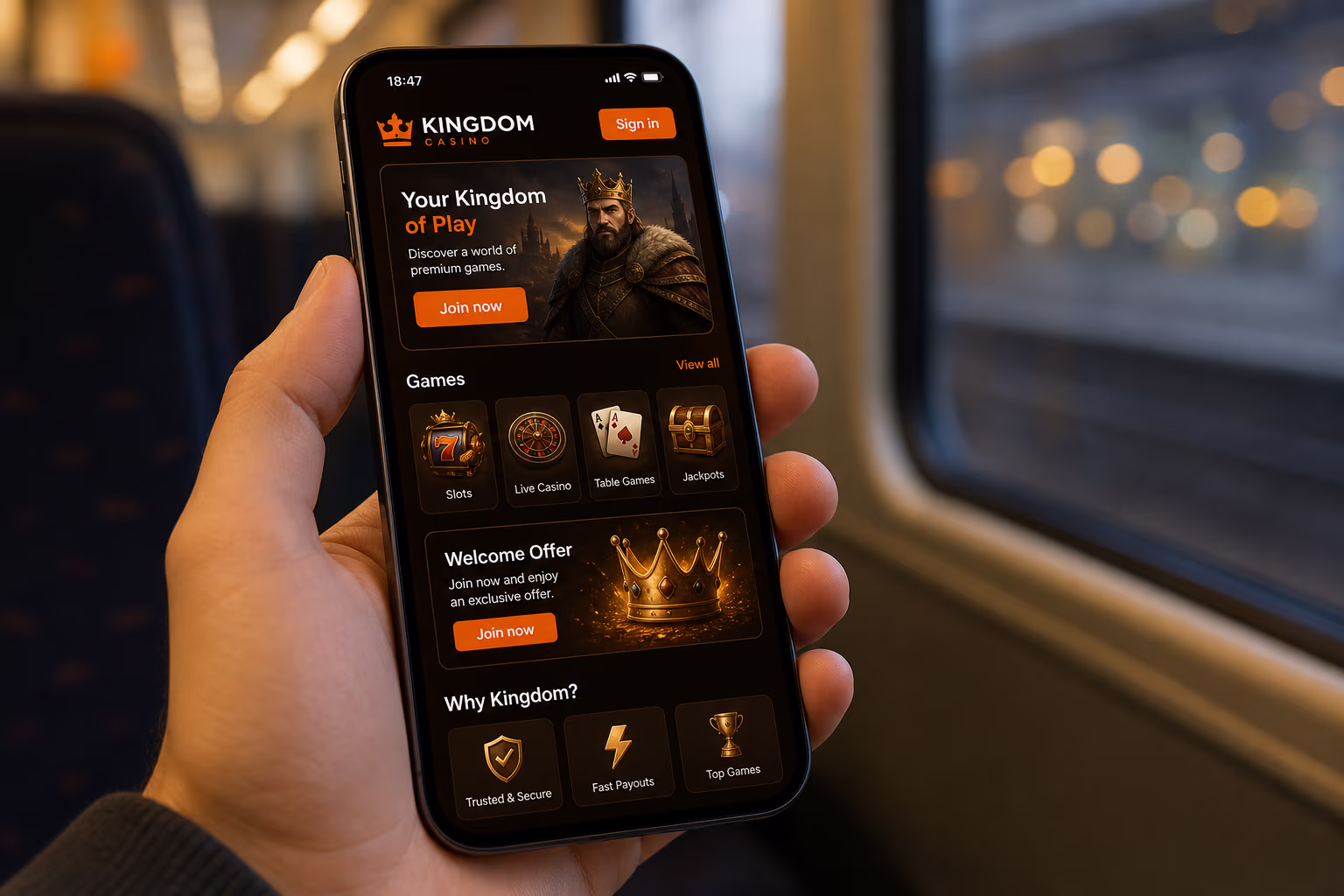 Kingdom Casino Mobile &amp; App Experience UK